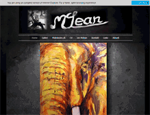 Tablet Screenshot of mclean.dk